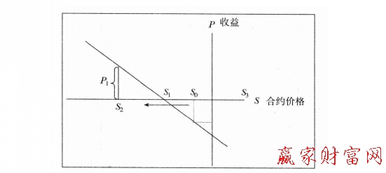 空頭收益曲線