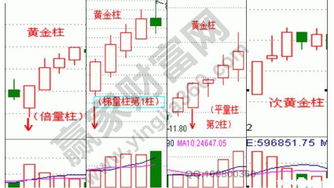 黃金柱與次黃金柱