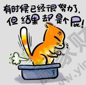 有時候已經(jīng)很努力了但結(jié)果是個屁