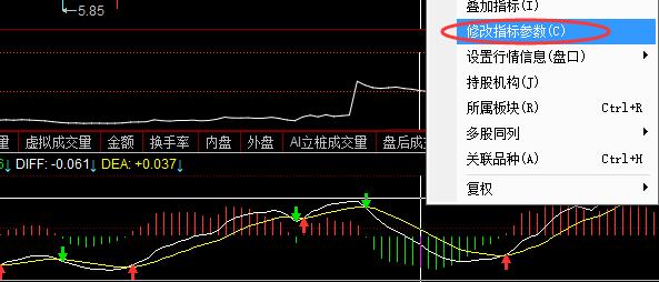 macd指數(shù)具體設置步驟